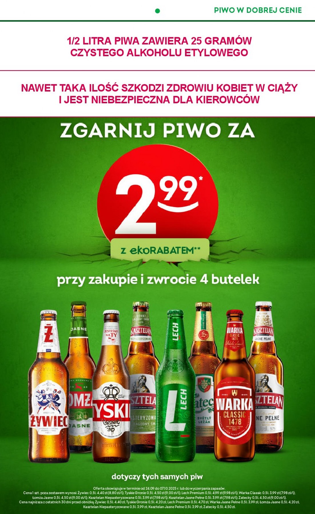 Zabka Gazetka Promocyjna od 24.09.2025 do 07.10.2025 4 zabka gazetka 28