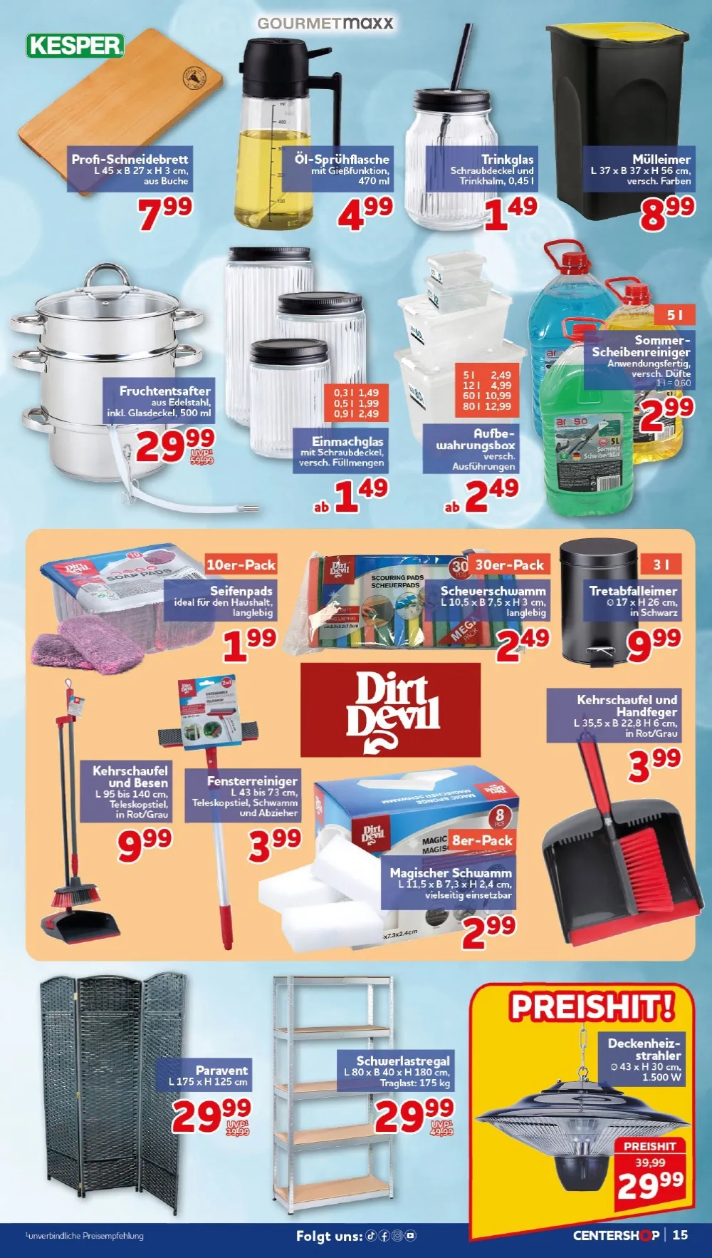 Centershop Prospekt ab 15.06.2026 diese & nächste woche - Bild 1 ab 15.06.2026