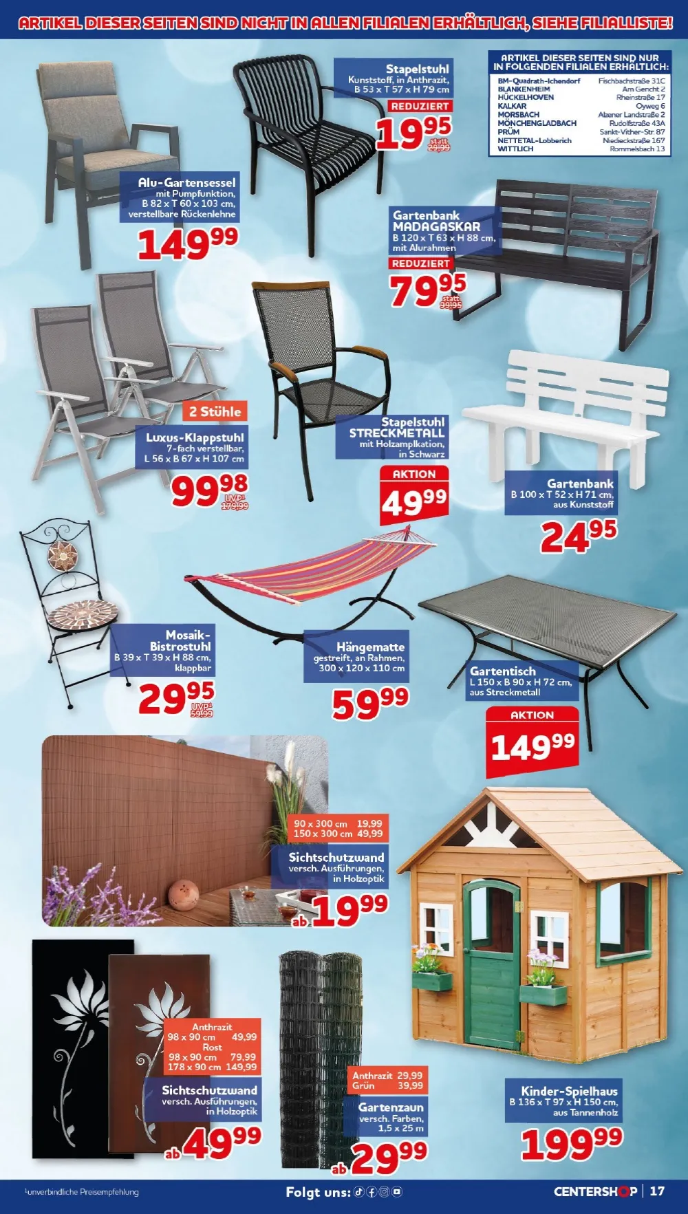Centershop Prospekt ab 15.06.2026 diese & nächste woche - Bild 1 ab 15.06.2026