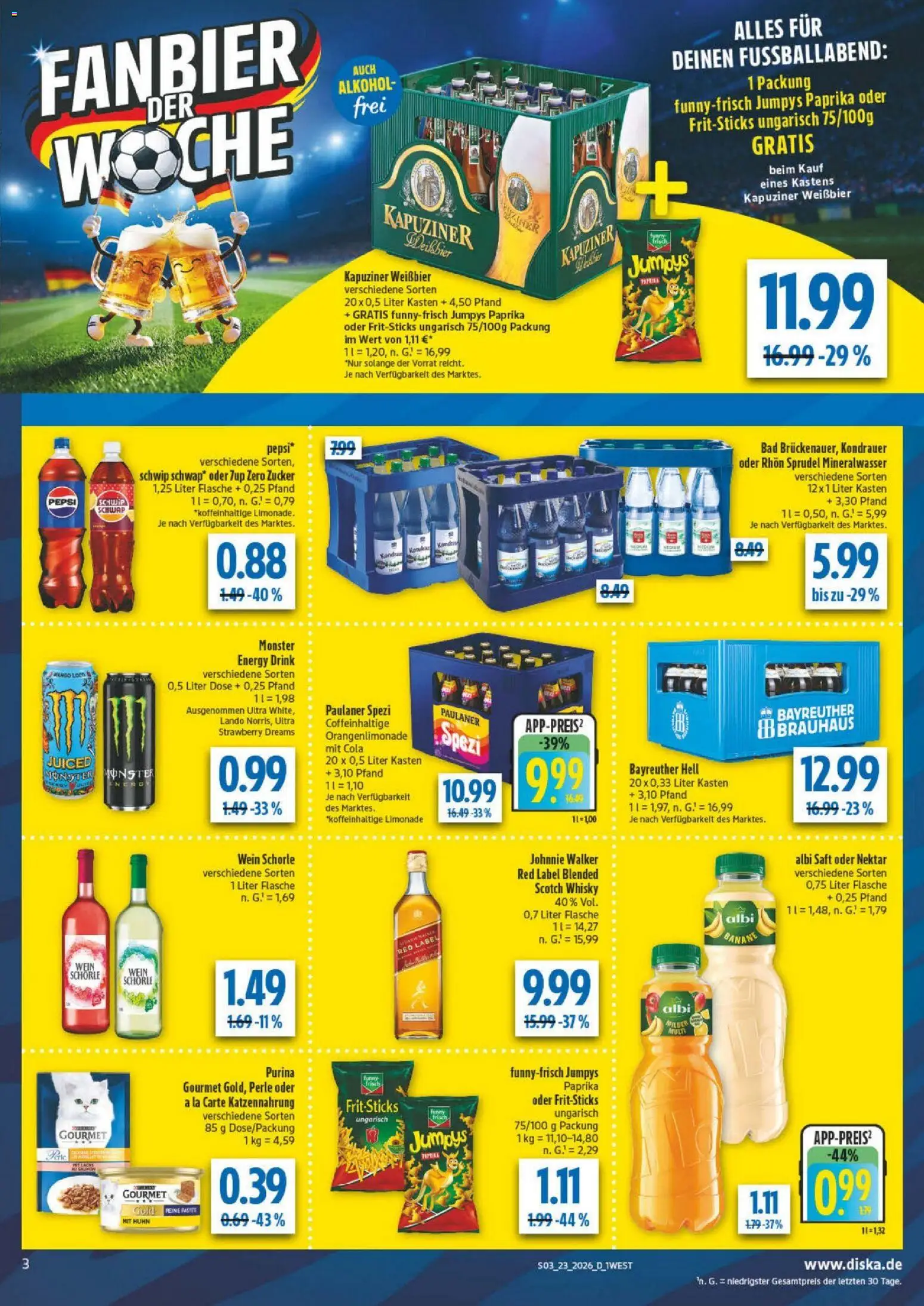 Diska Prospekt ab 08.06 & ab 15.06.2026 nächste woche - Bild 1 ab 01.06.2026