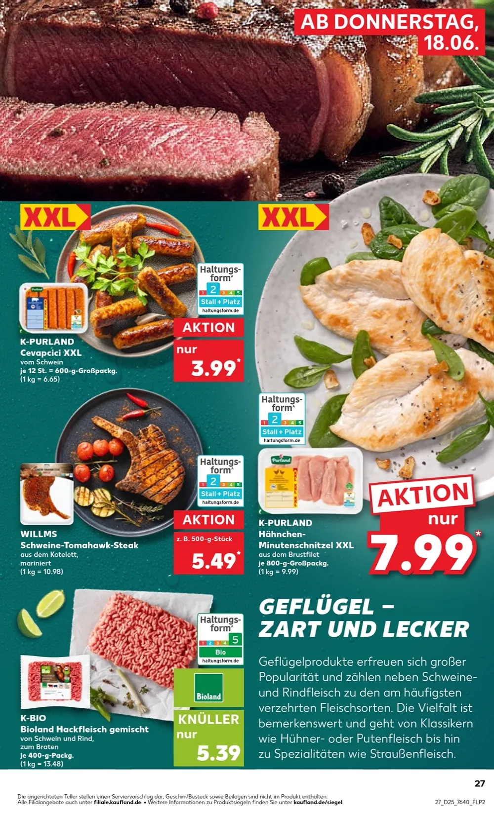 Kaufland Prospekt ab 11.06 & ab 18.06.2026 nächste woche - Bild 1 ab 18.06.2026