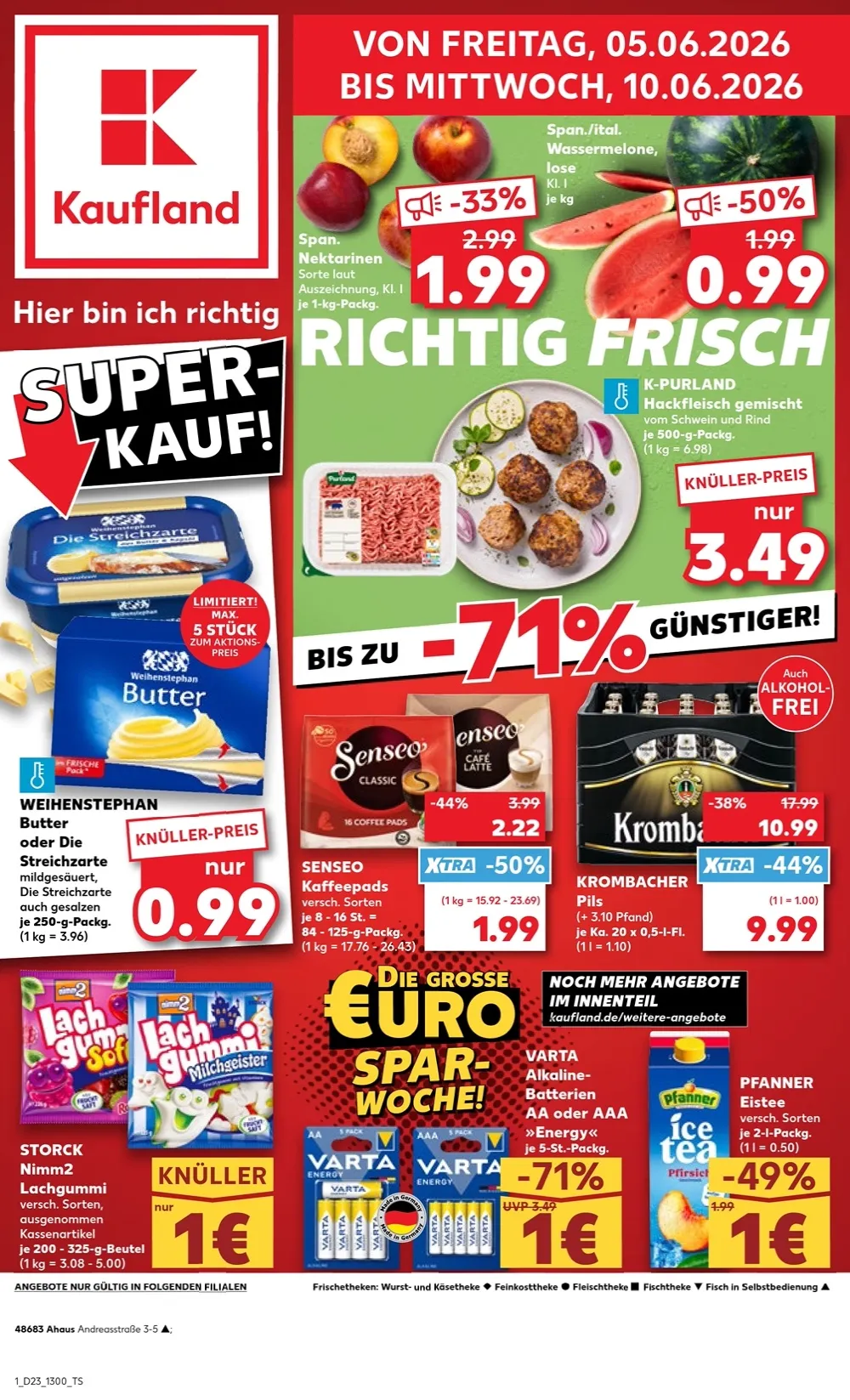 Kaufland Prospekt 18.06.2026 Bis 24.06.2026 - Bild 1 Ab 05.06
