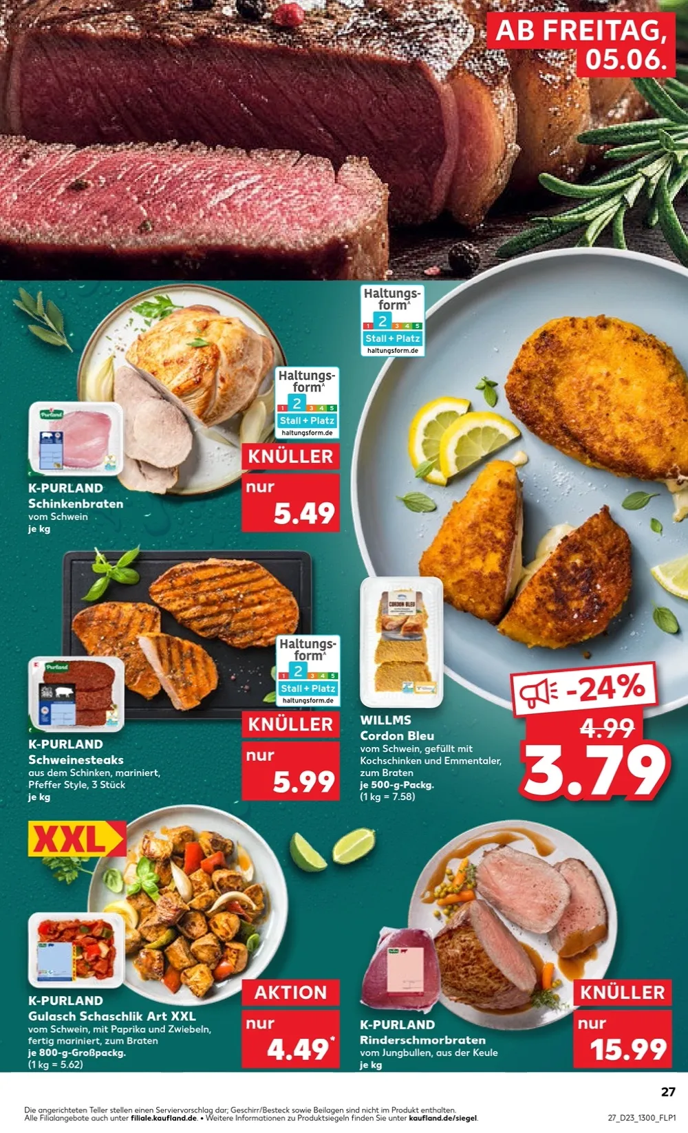 Kaufland Prospekt 18.06.2026 Bis 24.06.2026 - Bild 1 Ab 05.06