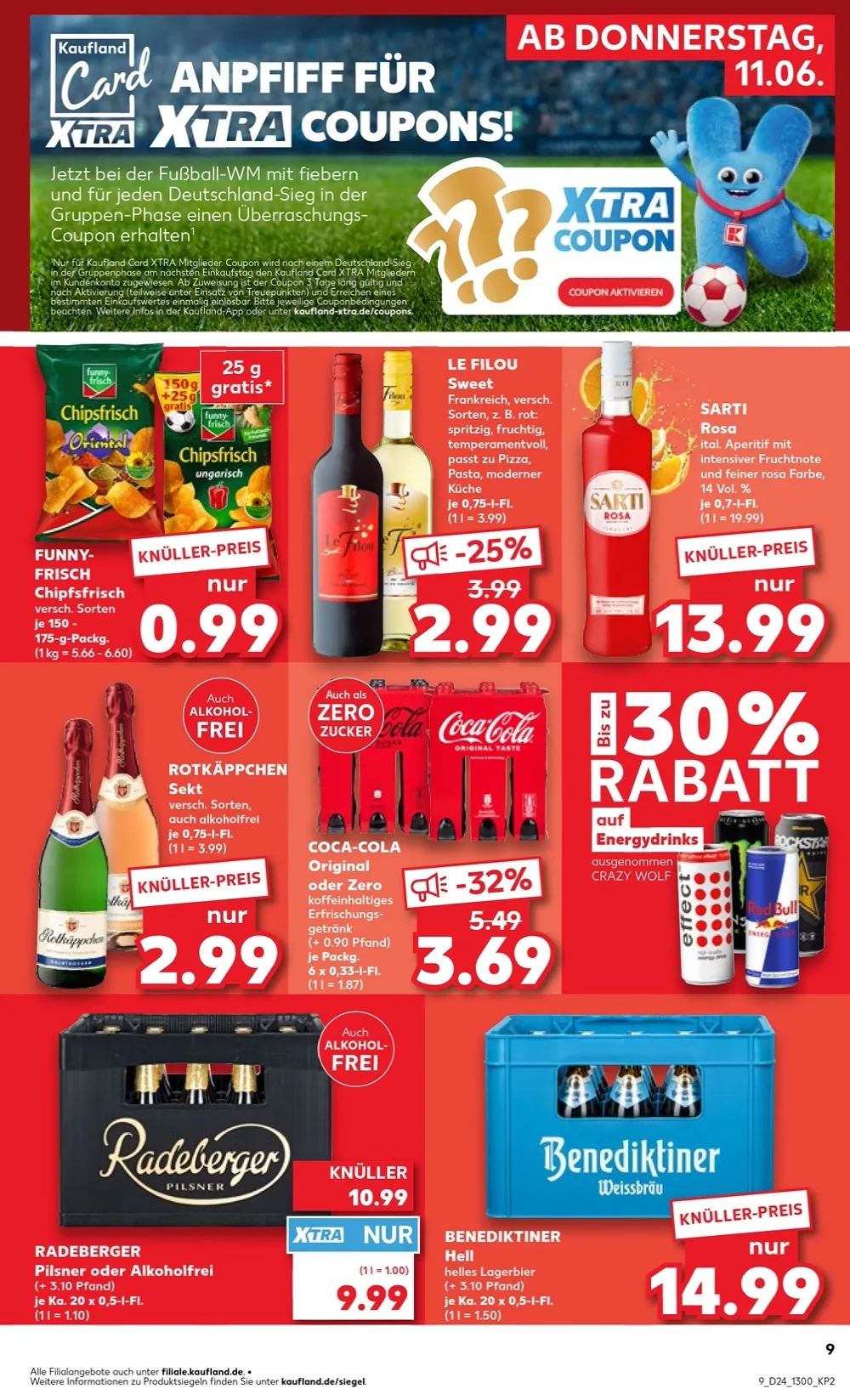 Kaufland Prospekt ab 11.06 & ab 18.06.2026 nächste woche - Bild 1 ab 11.06.2026
