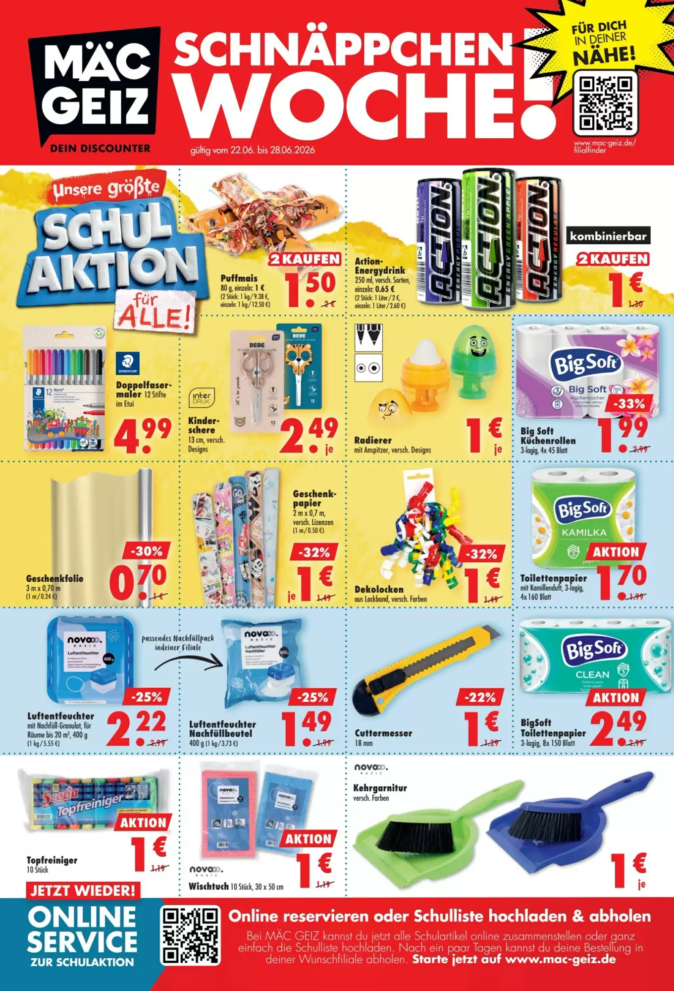 Mäc Geiz Prospekt ab 15.06 & ab 22.06.2026 nächste woche - Bild 1 ab 22.06.2026