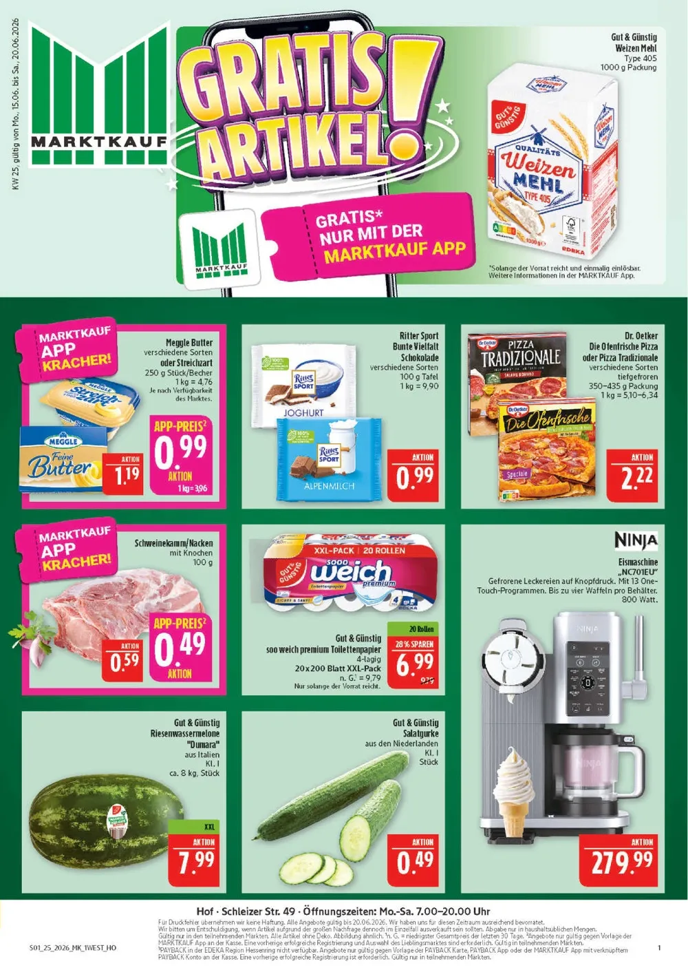 Marktkauf Prospekt ab 08.06 & ab 15.06.2026 nächste woche - Bild 1 ab 15.06.2026