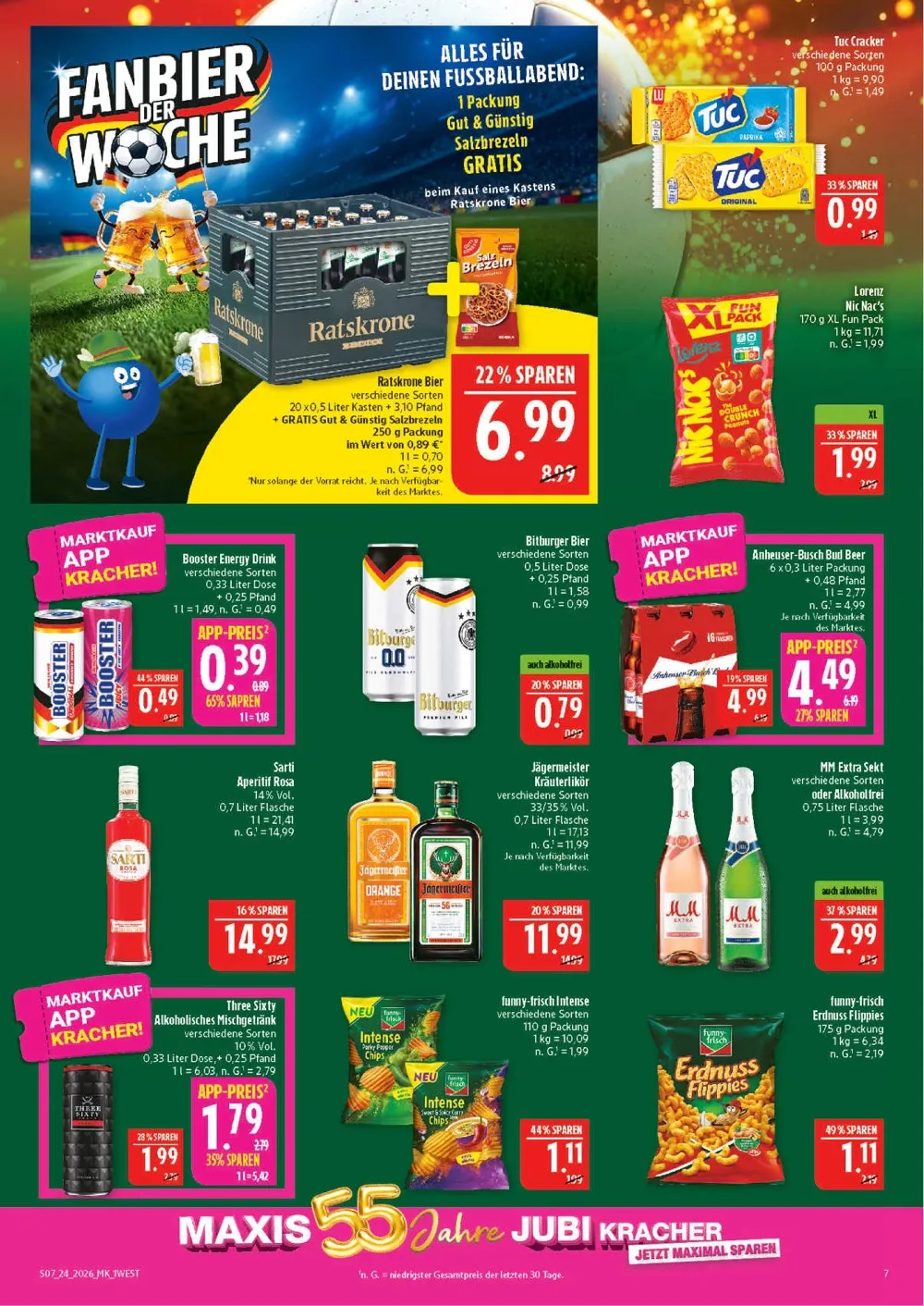 Marktkauf Prospekt ab 08.06 & ab 15.06.2026 nächste woche - Bild 1 ab 08.06.2026