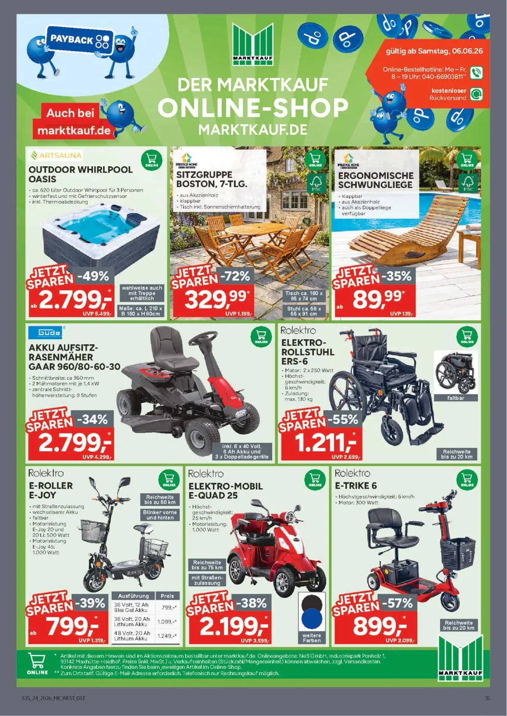 Marktkauf Prospekt ab 15.06 & ab 22.06.2026 nächste woche - Bild 1 ab 08.06.2026