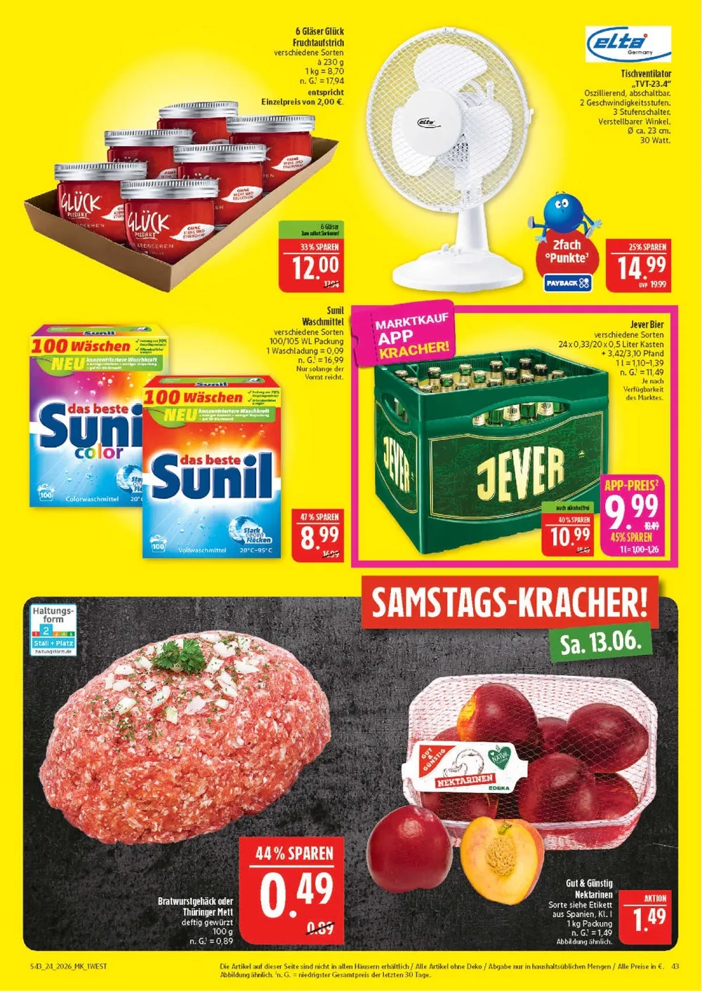 Marktkauf Prospekt ab 15.06 & ab 22.06.2026 nächste woche - Bild 1 ab 08.06.2026