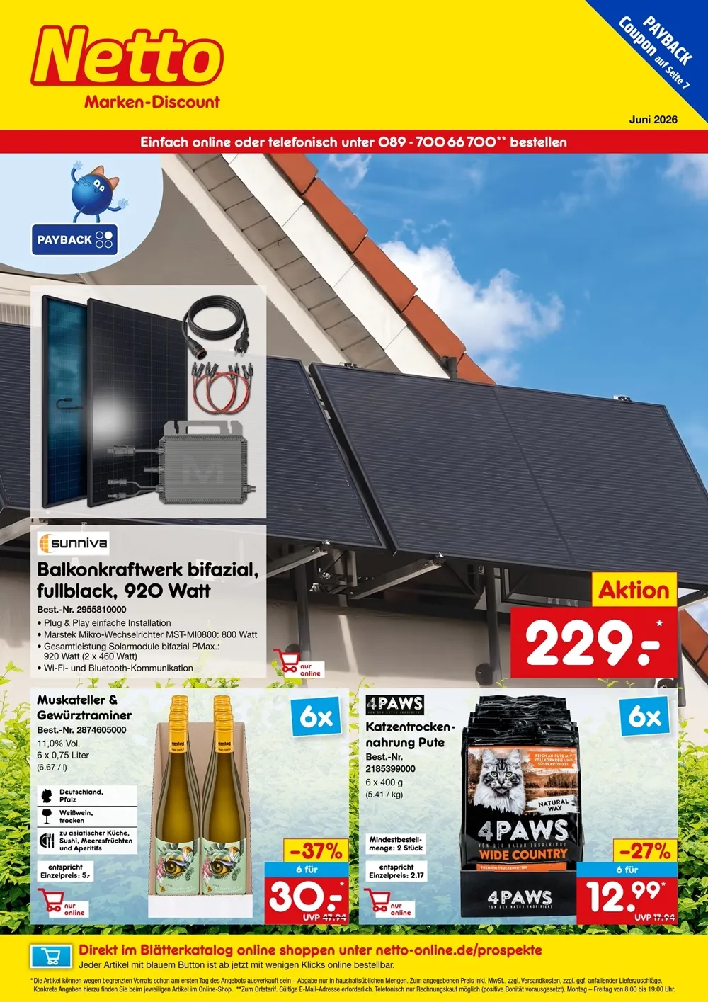 Online Angebote Juni