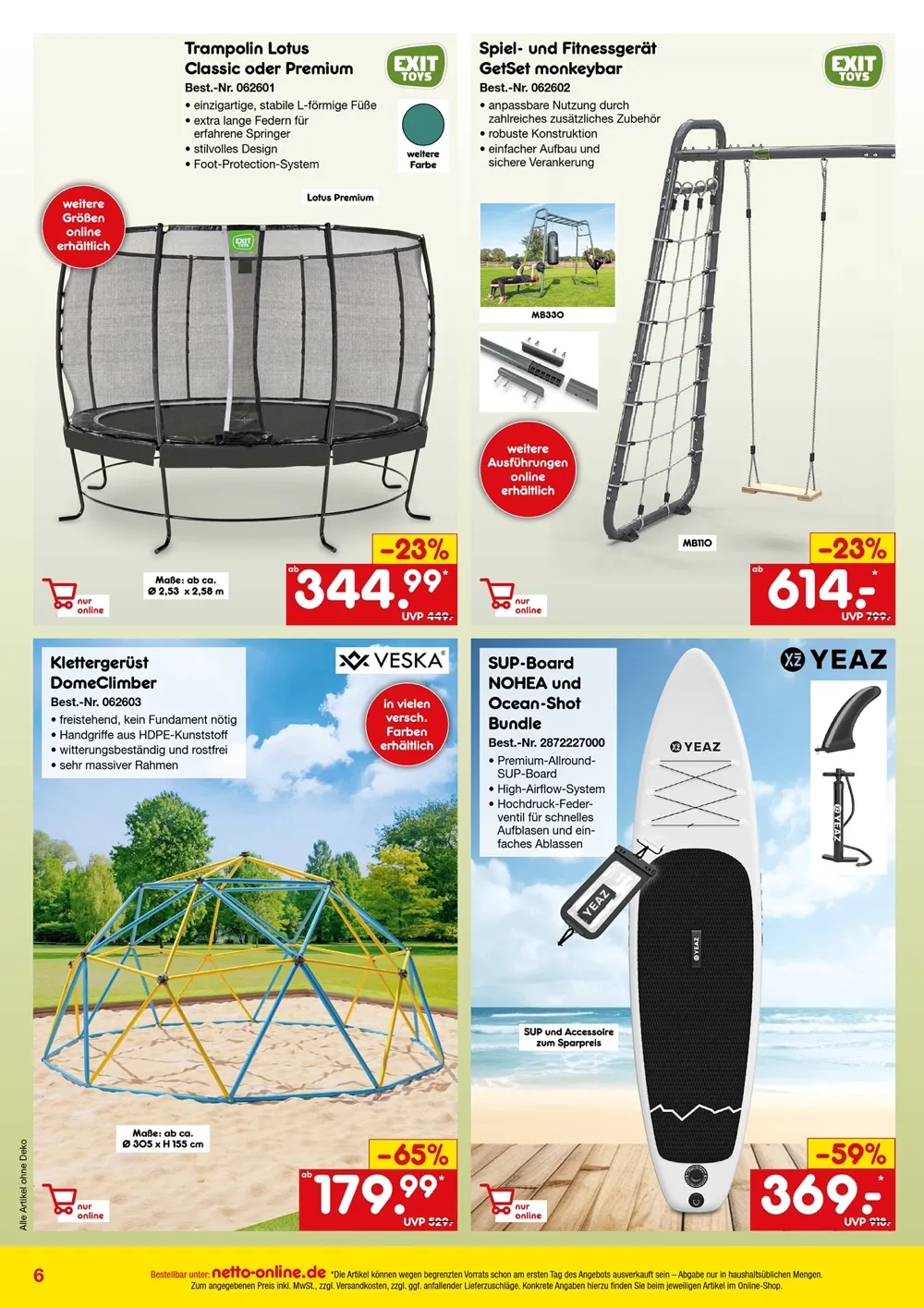 Online Angebote Juni
