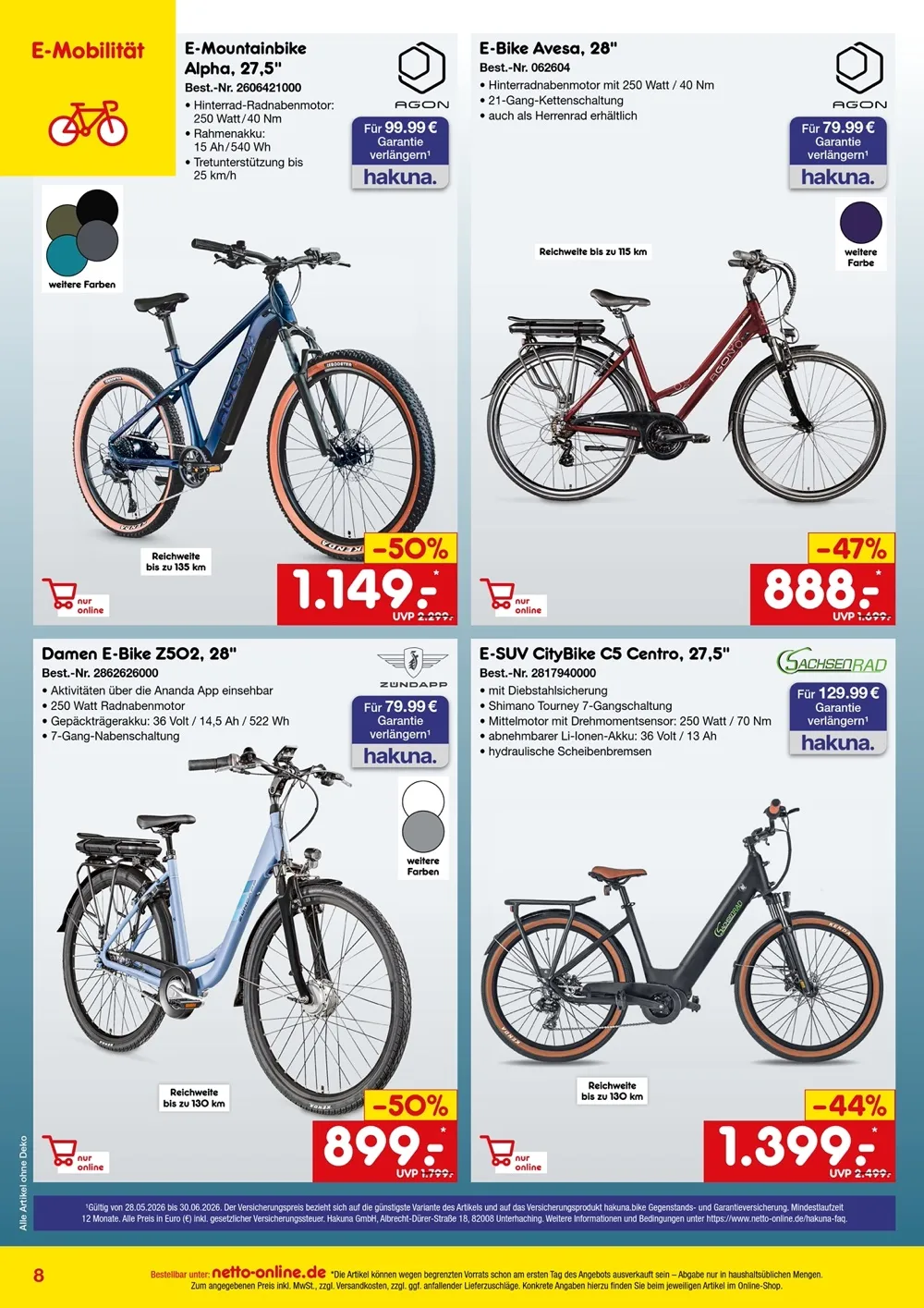 Online Angebote Juni