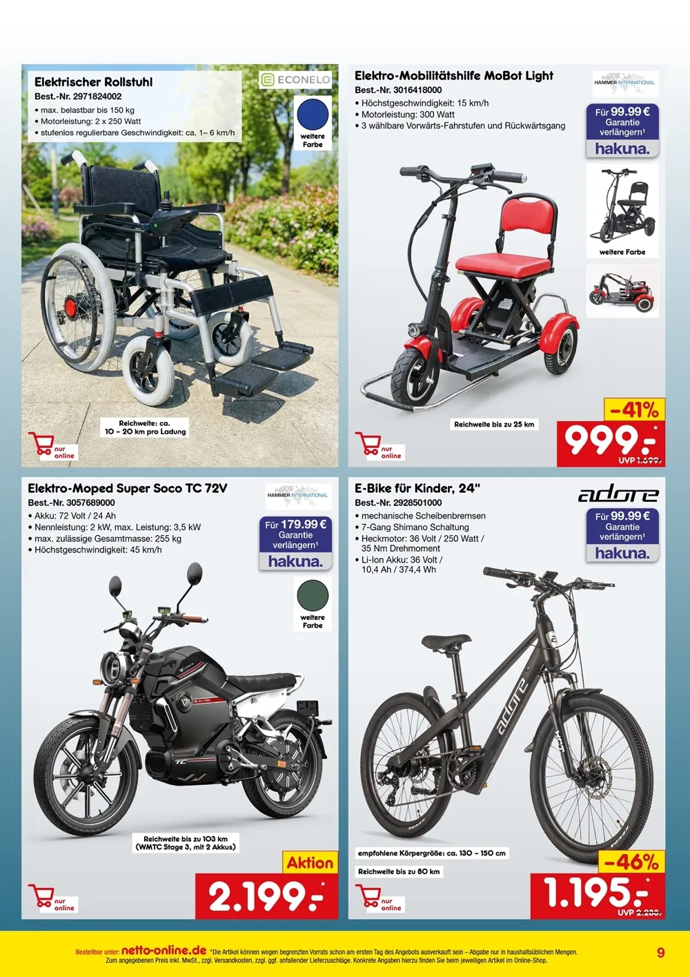 Online Angebote Juni