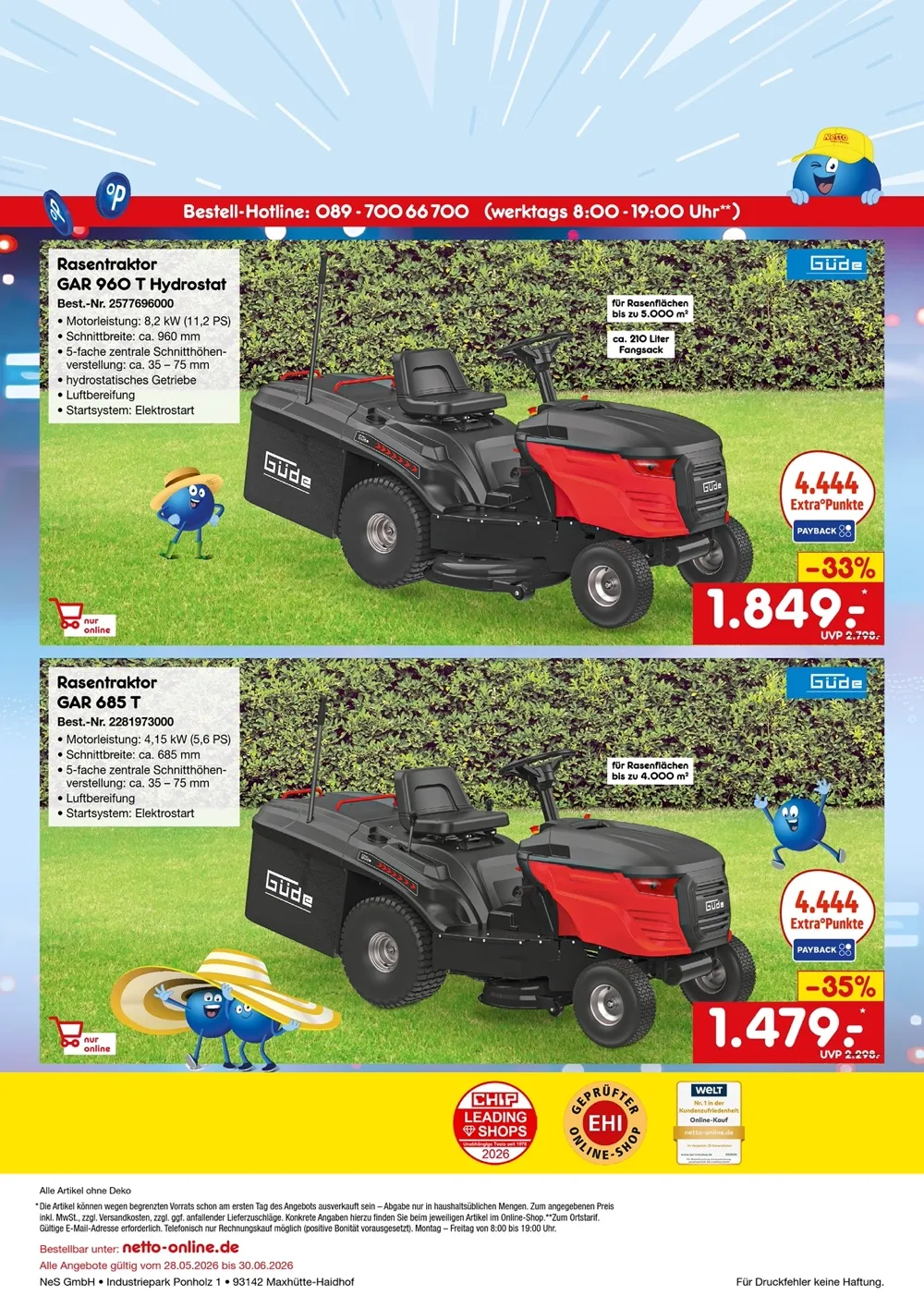 Online Angebote Juni