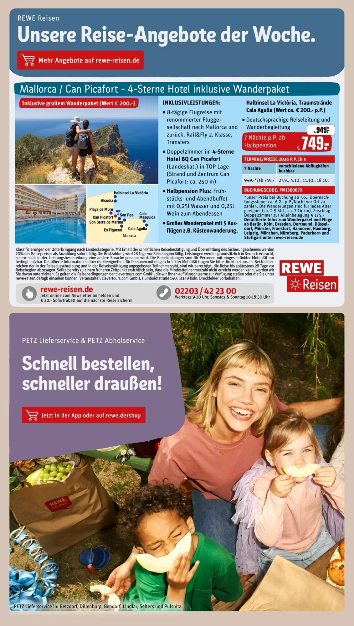 Petz ab 26.05.2026