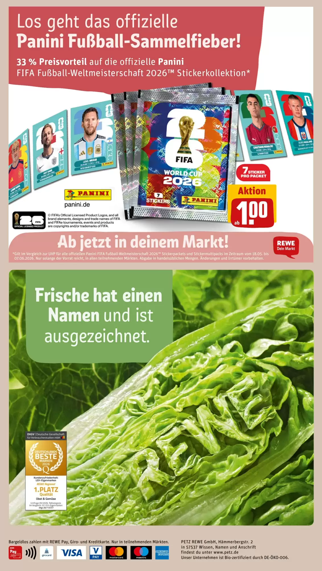 Petz ab 26.05.2026