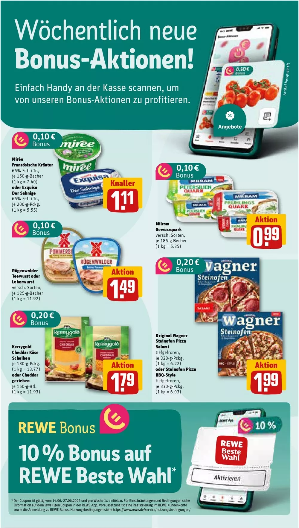 Rewe Prospekt ab 15.06.2026 diese & nächste woche - Bild 2 ab 15.06.2026