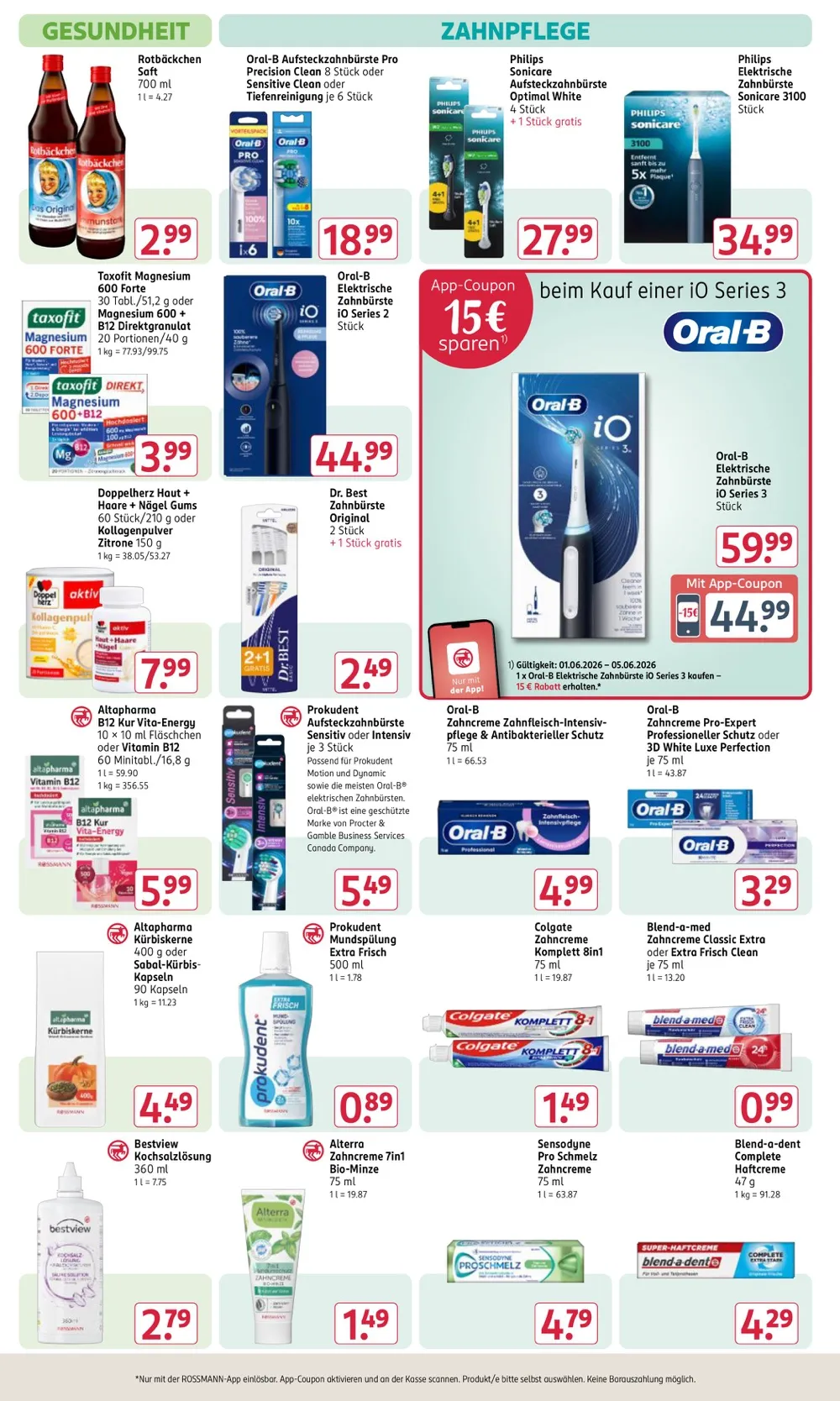 Rossmann Prospekt Gültig Vom 08.06.2026 &Amp; 15.06.2026 - Bild 1 Ab 08.06.2026
