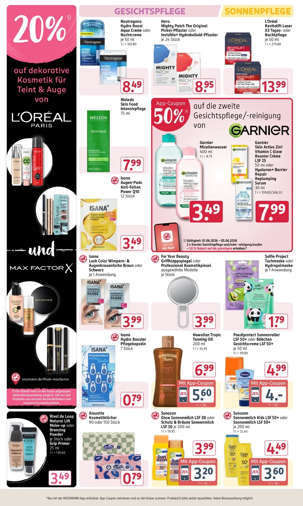 Rossmann Prospekt Gültig Vom 08.06.2026 &Amp; 15.06.2026 - Bild 1 Ab 08.06.2026