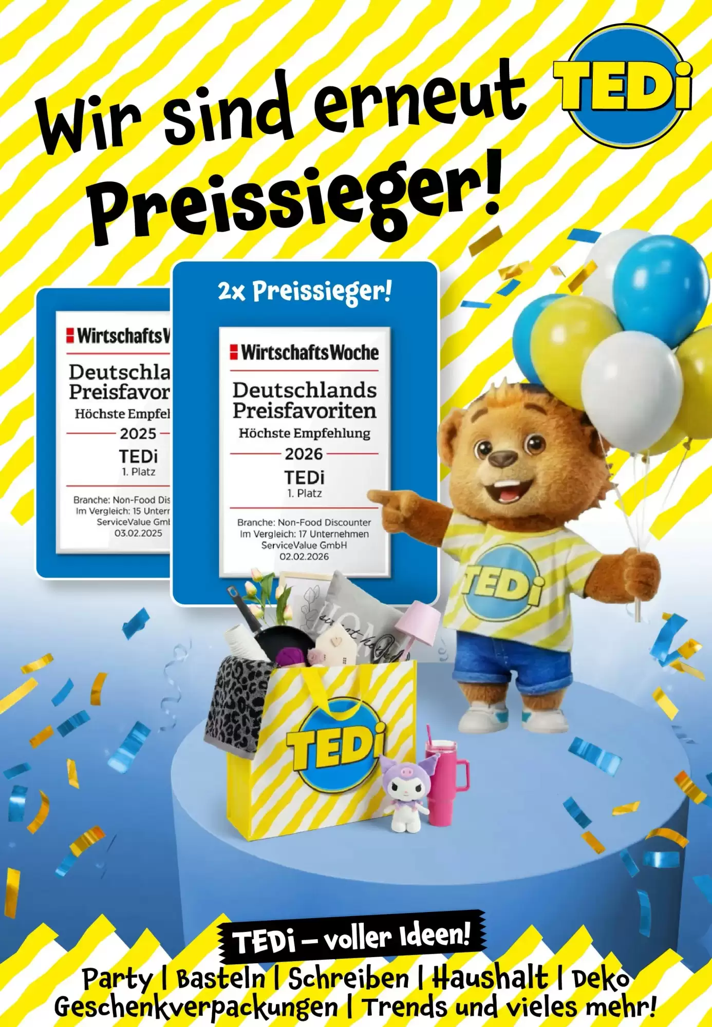 Tedi Prospekt ab 17.06.2026 diese & nächste woche - Bild 1 ab 17.06.2026