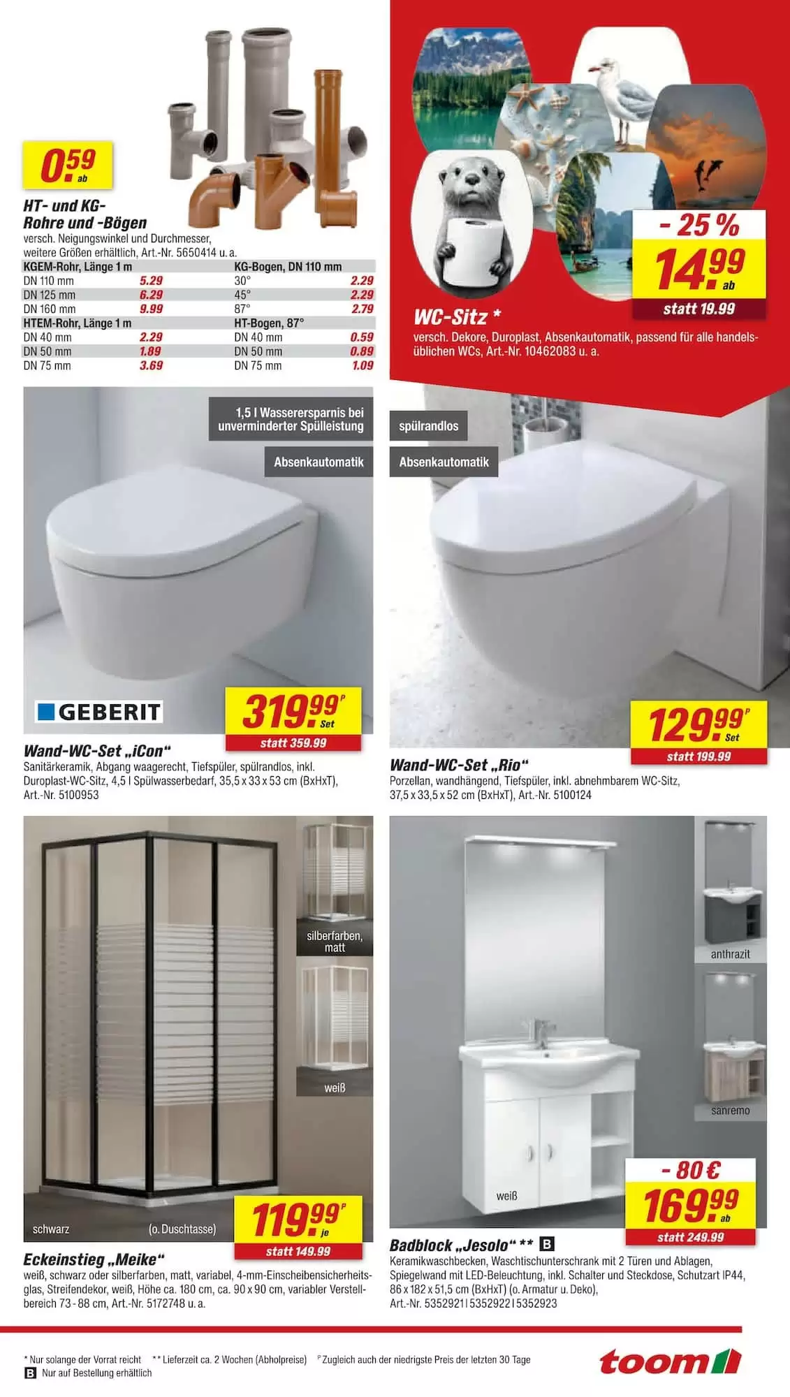 Toom Baumarkt Prospekt ab 13.06 & ab 20.06.2026 nächste woche - Bild 1 ab 13.06.2026
