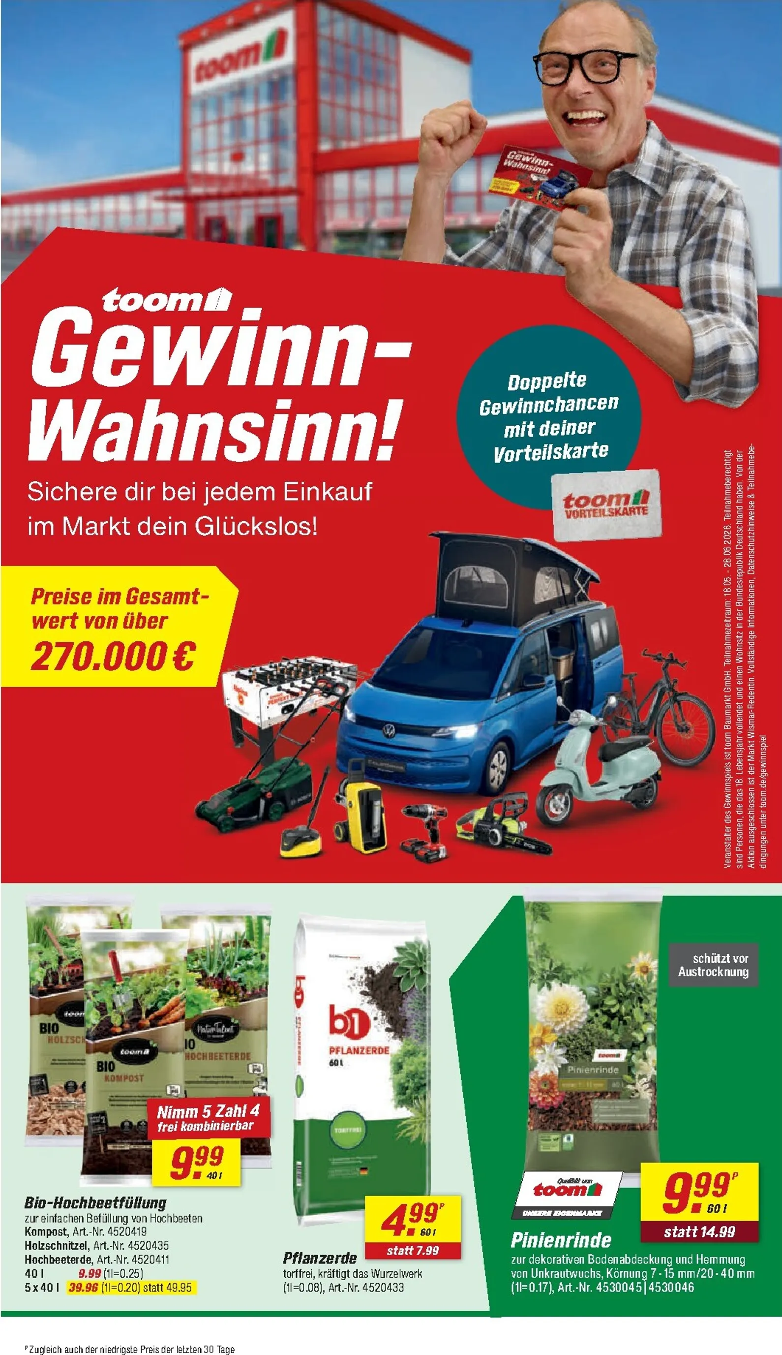 Toom Baumarkt Prospekt ab 13.06 & ab 20.06.2026 nächste woche - Bild 2 ab 20.05.2026