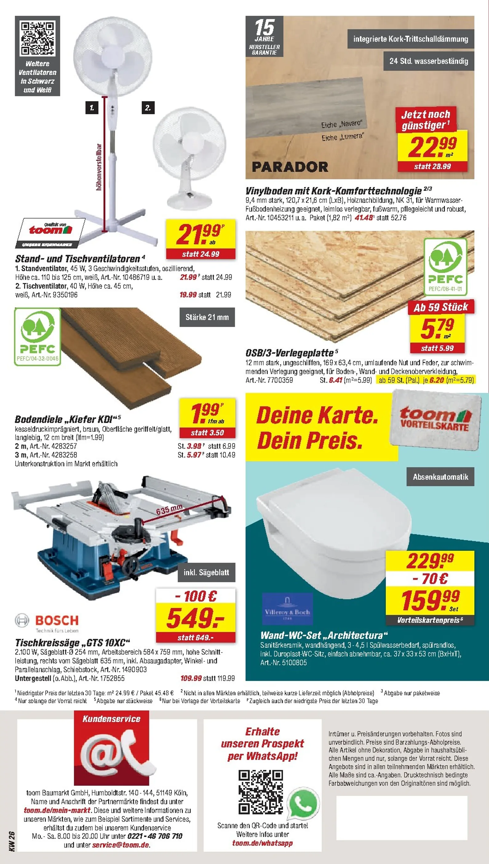 Toom Baumarkt Prospekt ab 13.06 & ab 20.06.2026 nächste woche - Bild 2 ab 20.05.2026