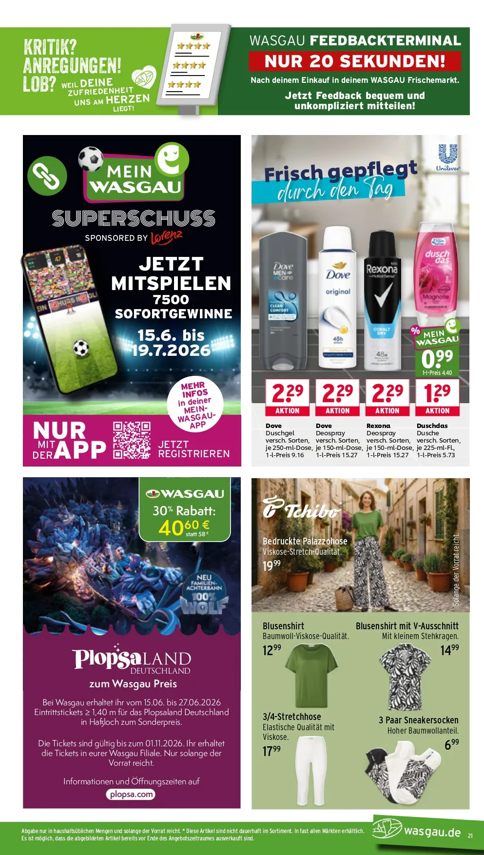 Wasgau Prospekt ab 15.06 & ab 22.06.2026 nächste woche - Bild 3 ab 15.06.2026