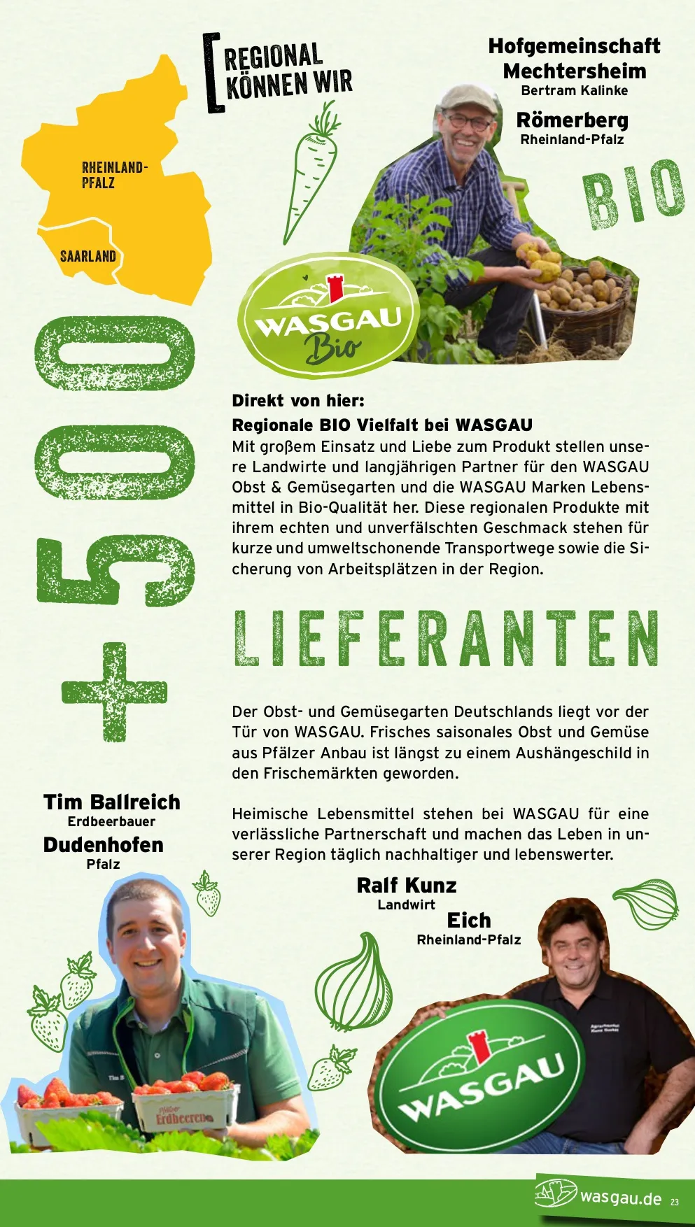 Wasgau Prospekt ab 15.06 & ab 22.06.2026 nächste woche - Bild 1 ab 15.06.2026