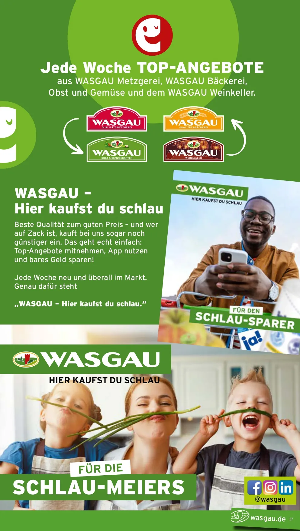Wasgau Prospekt ab 15.06 & ab 22.06.2026 nächste woche - Bild 1 ab 22.06.2026