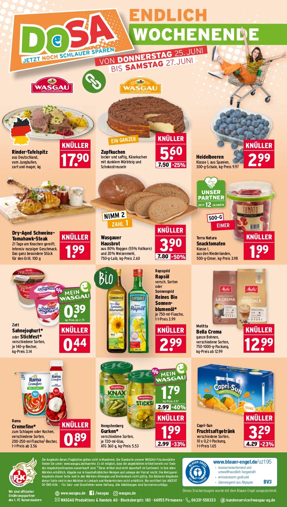 Wasgau Prospekt ab 15.06 & ab 22.06.2026 nächste woche - Bild 4 ab 22.06.2026