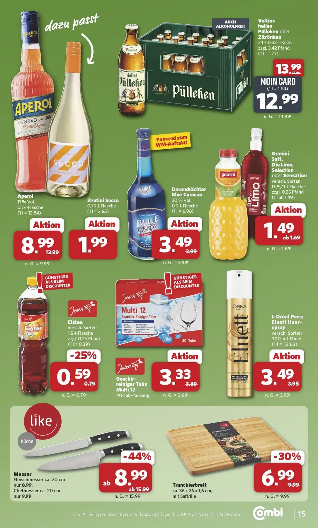 Combi Prospekt ab 15.06.2026 diese & nächste woche - Bild 1 ab 08.06.2026