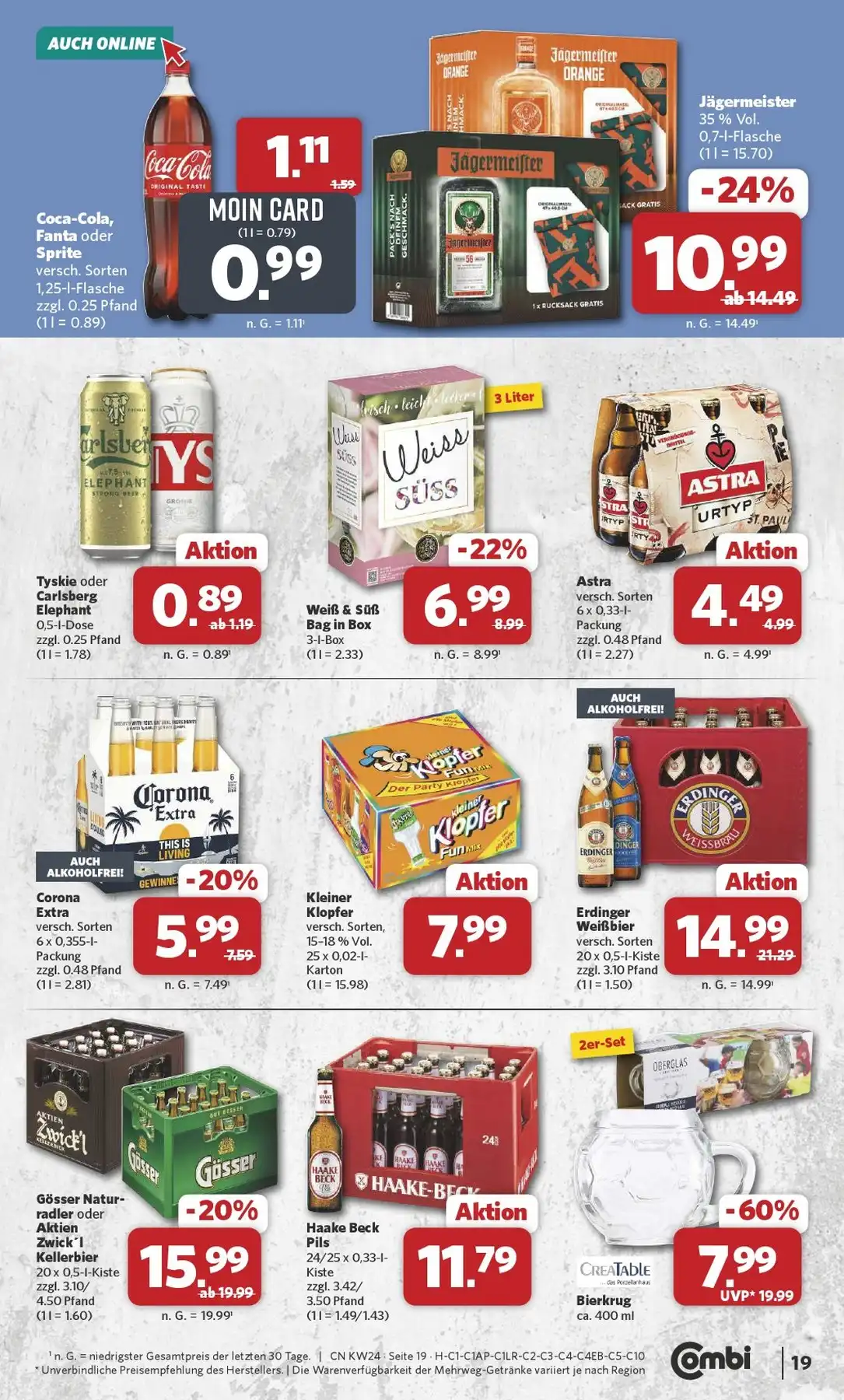 Combi Prospekt ab 15.06.2026 diese & nächste woche - Bild 1 ab 08.06.2026