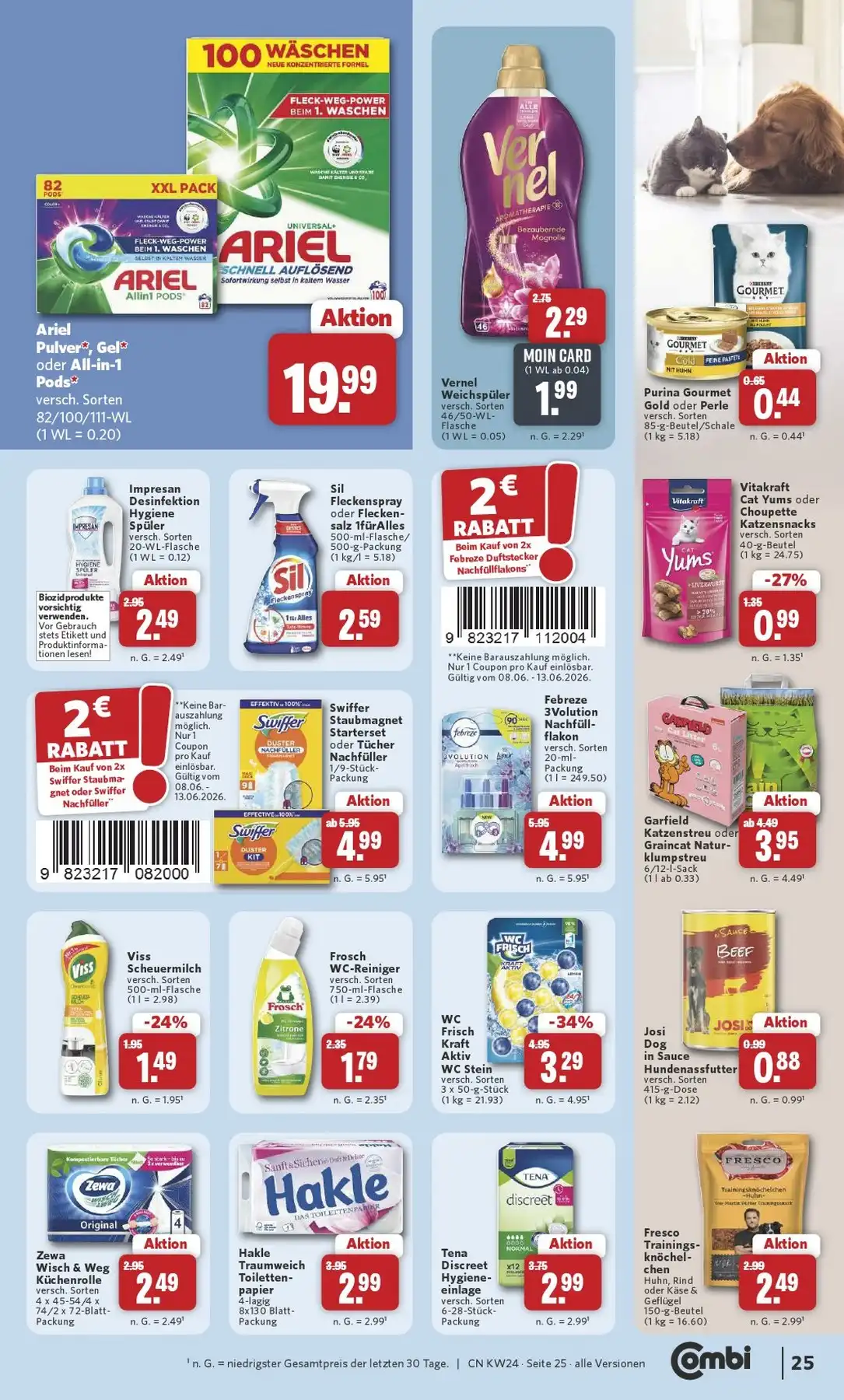 Combi Prospekt ab 15.06.2026 diese & nächste woche - Bild 1 ab 08.06.2026