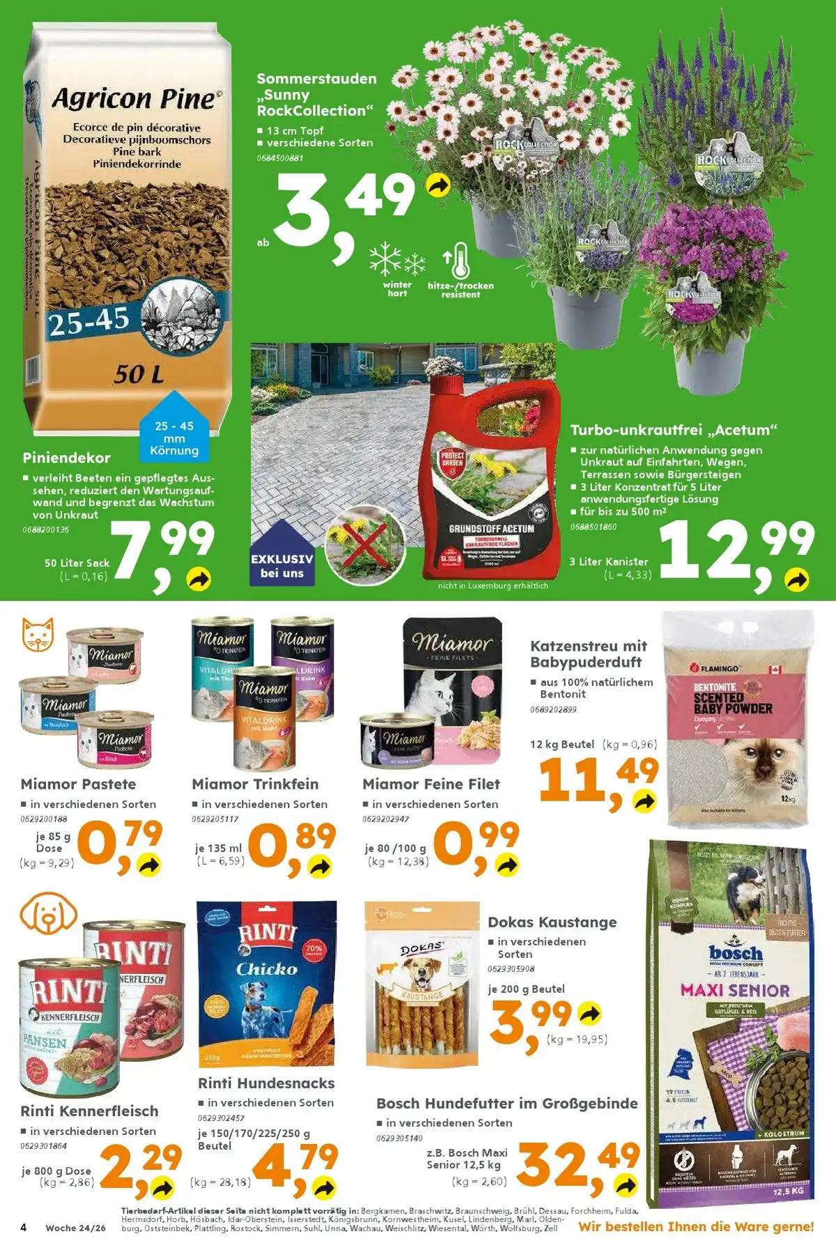 Globus Baumarkt Prospekt ab 15.06.2026 diese & nächste woche - Bild 2 ab 08.06.2026