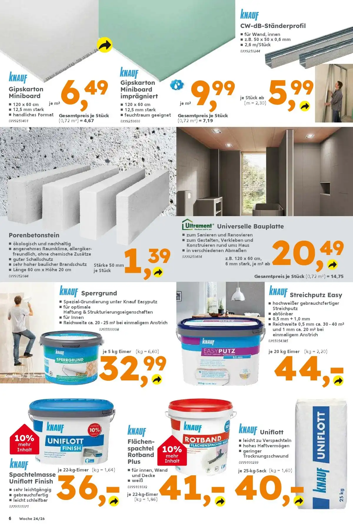 Globus Baumarkt Prospekt ab 15.06.2026 diese & nächste woche - Bild 2 ab 08.06.2026