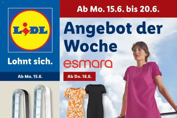 Lidl prospekt ab 01.06 & ab 08.06 & ab 15.06.2026
