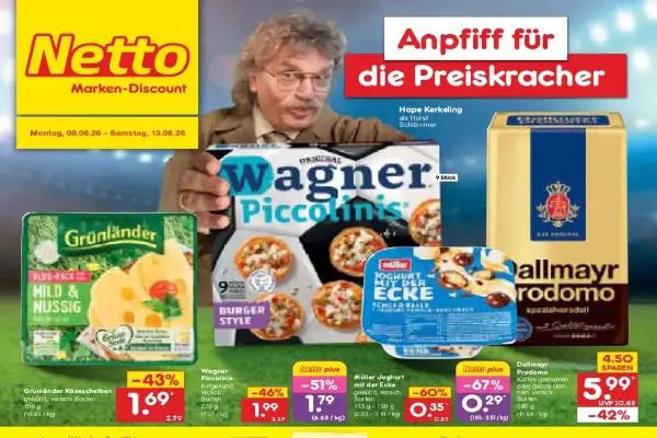 Netto marken prospekt ab 01.06 & ab 08.06.2026