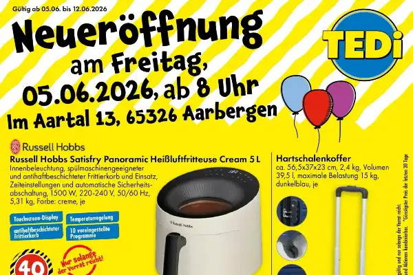 Tedi Prospekt ab 05.06.2026 diese & nächste woche