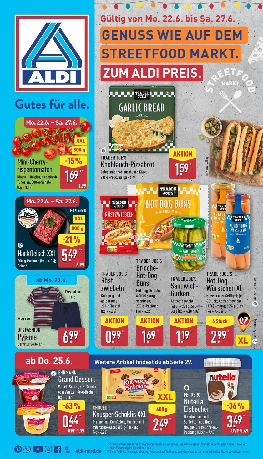 Aldi Nord Prospekt ab 15.06. & ab 22.06.2026 nächste woche - Bild 1 ab 22.06.2026 nächste woche