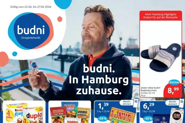 Budni Prospekt ab 15.06 & ab 22.06.2026 nächste woche