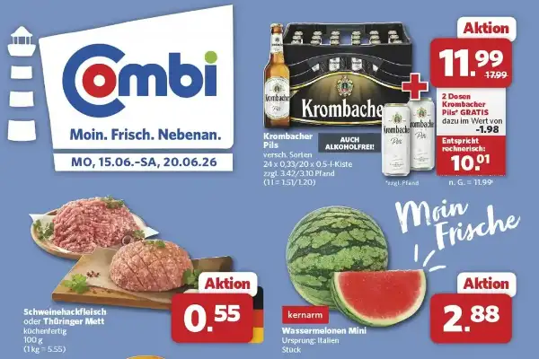 Combi Prospekt ab 15.06.2026 diese & nächste woche