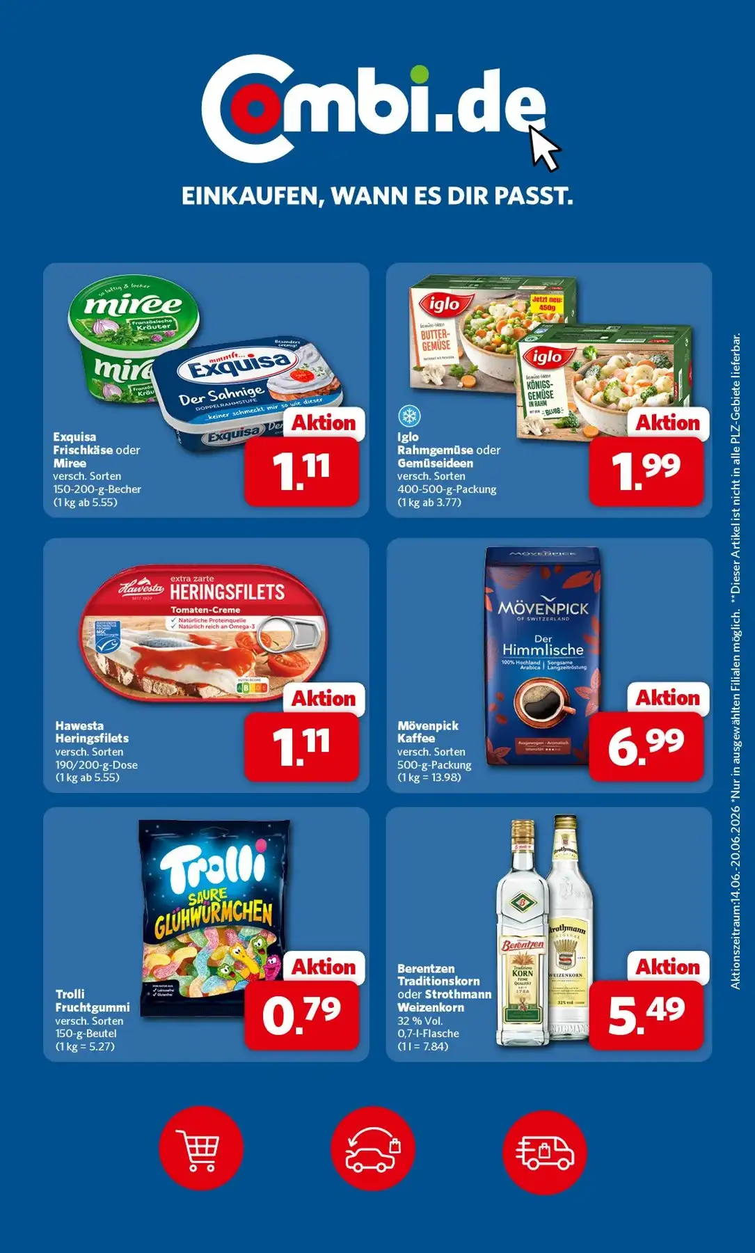Combi Prospekt ab 15.06.2026 diese & nächste woche - Bild 1 ab 15.06.2026
