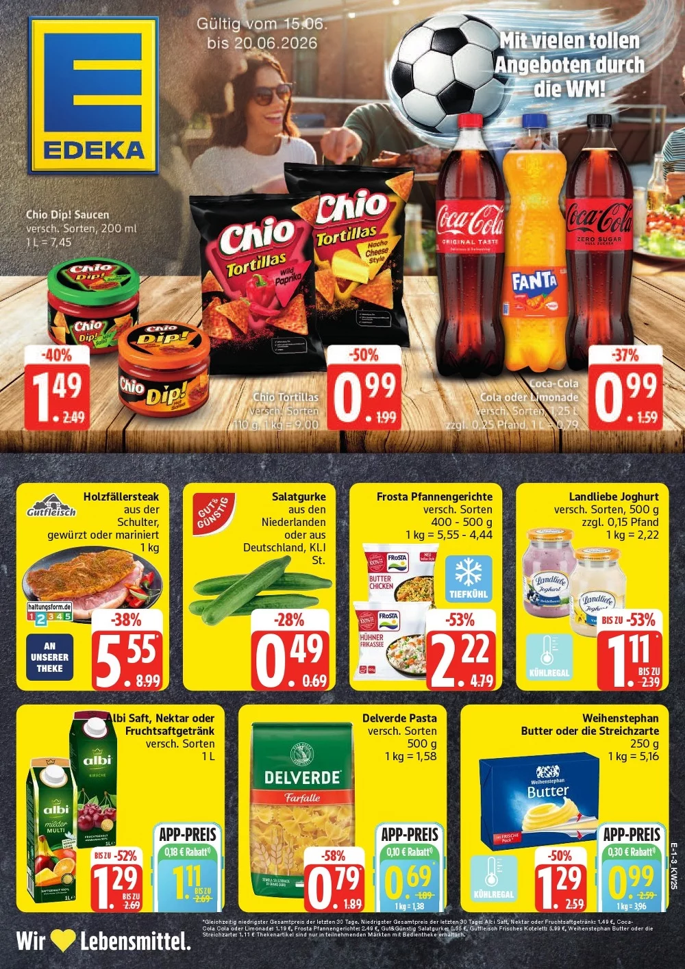 Edeka Prospekt ab 15.06.2026 diese & nächste woche - Bild 1 Nord ab 15.06