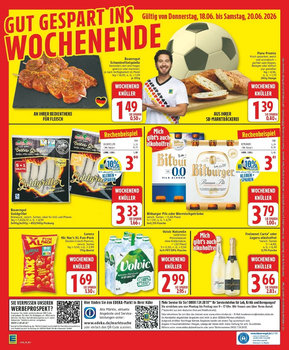 Edeka Prospekt ab 15.06.2026 diese & nächste woche - Bild 2 ab 15.06.2026