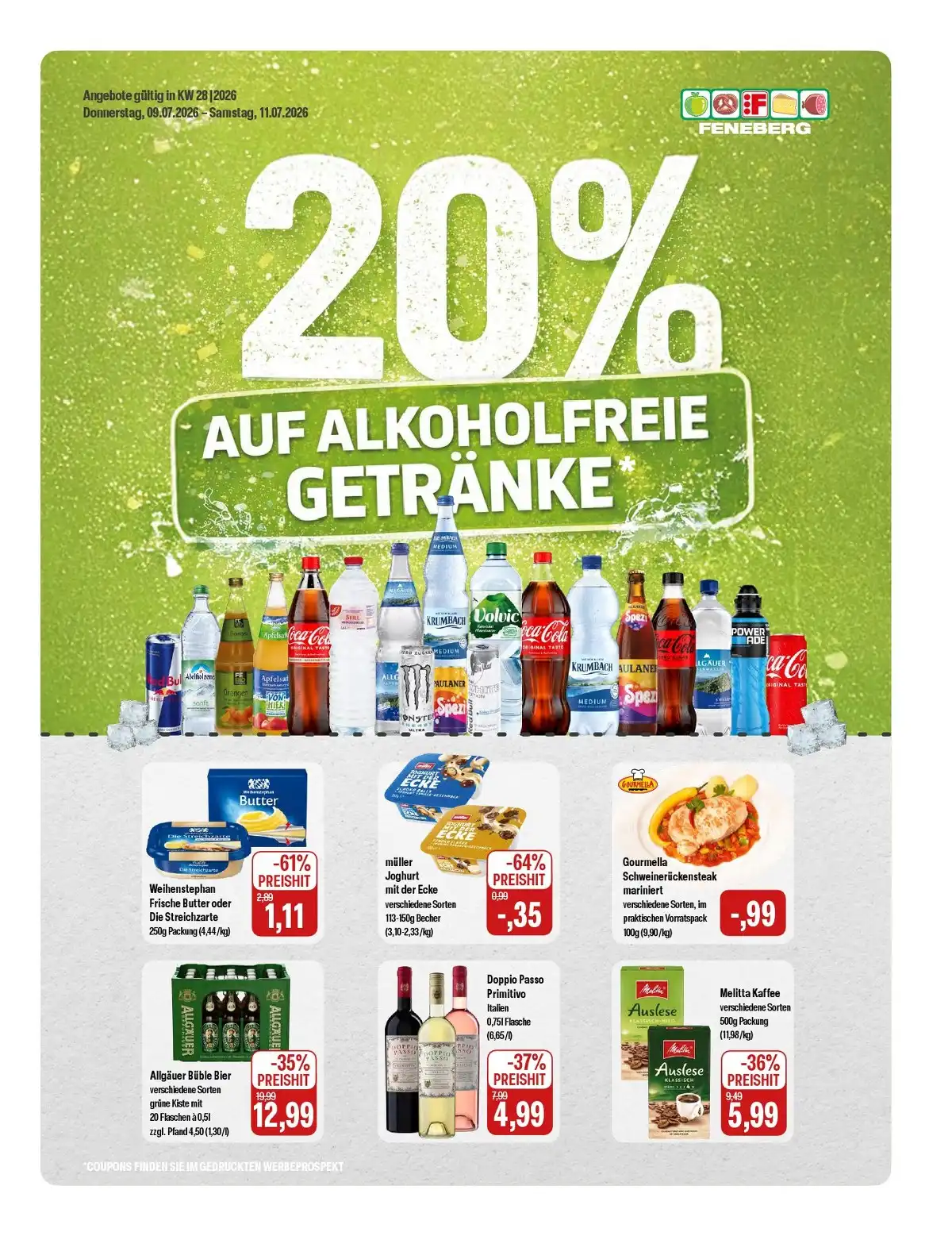 Feneberg Prospekt ab 02.07 & ab 09.07.2026 nächste woche - Bild 1 ab 09.07.2026