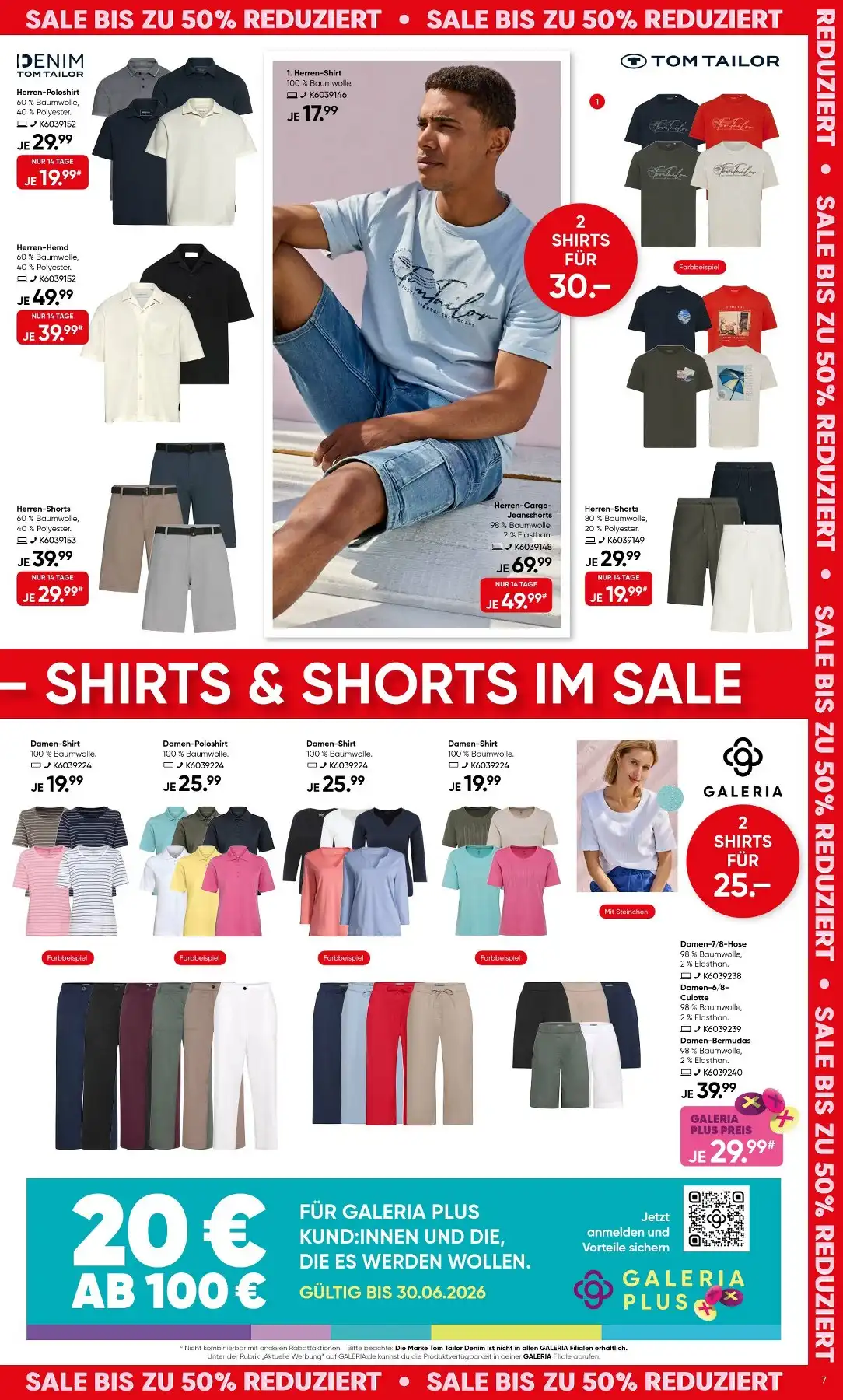 Galeria Prospekt ab 24.06.2026 diese & nächste woche - Bild 1 ab 24.06 - 07.07.2026