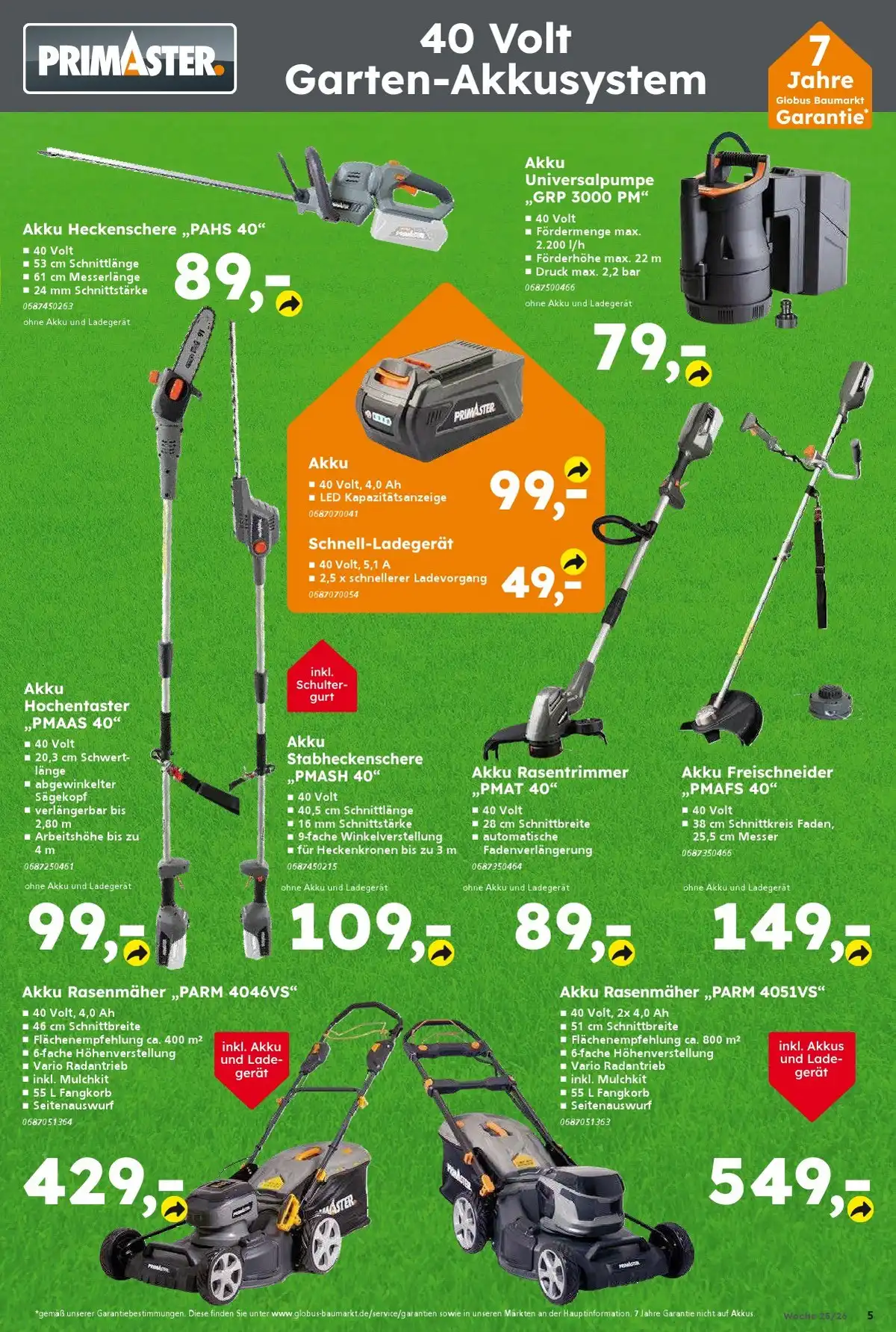 Globus Baumarkt Prospekt ab 15.06.2026 diese & nächste woche - Bild 1 ab 15.06.2026