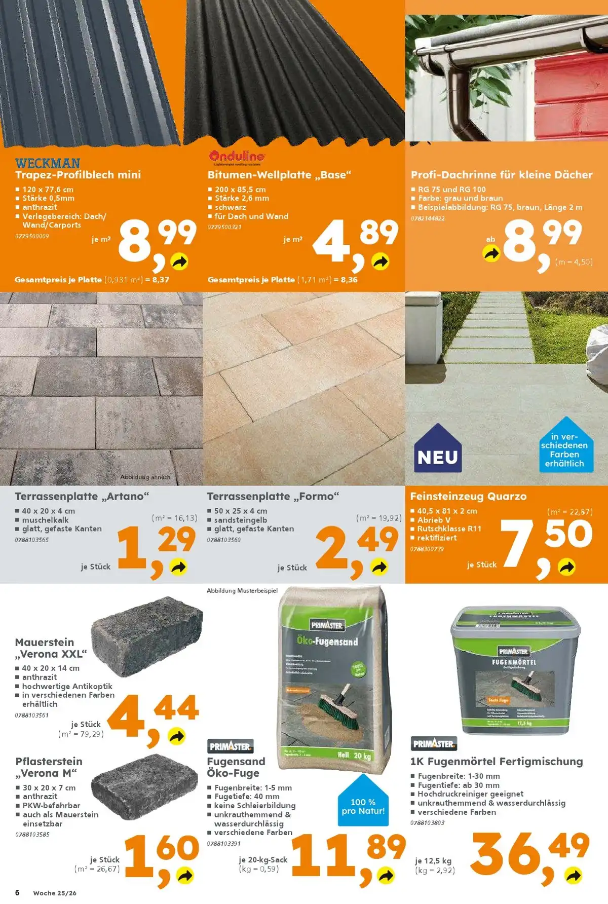 Globus Baumarkt Prospekt ab 15.06.2026 diese & nächste woche - Bild 2 ab 15.06.2026