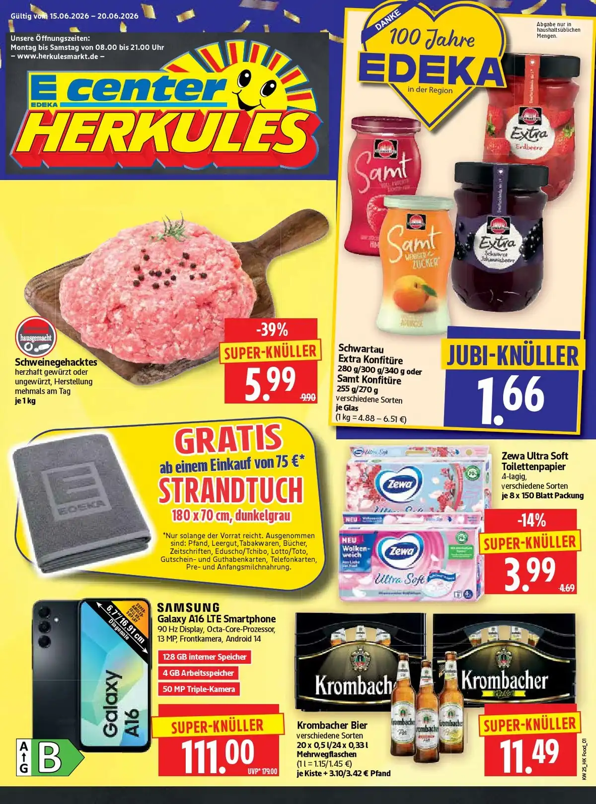 Herkules Prospekt ab 15.06.2026 diese & nächste woche - Bild 1 ab 15.06.2026